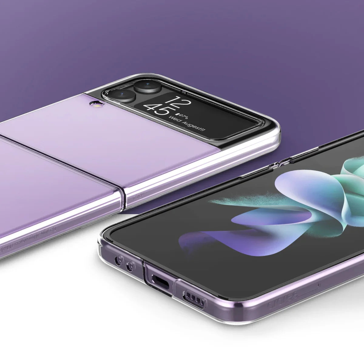 Araree Nukin Slim Case For Z FliP 4 - Clear - Tashqila Araree Nukin Slim Case For Z FliP 4 - Clear - Tashqila